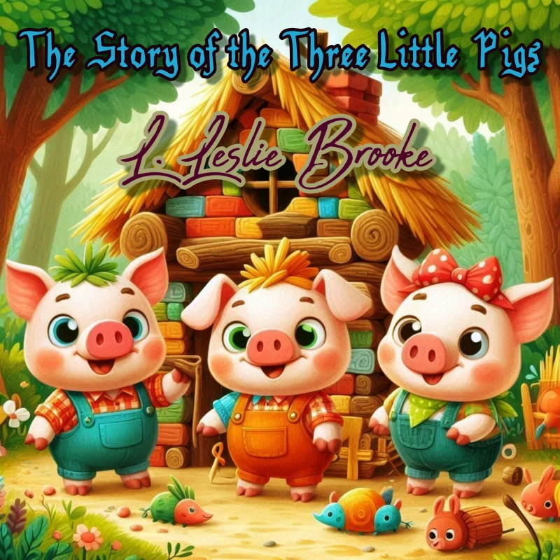 Portada: The Story of the Three Little Pigs