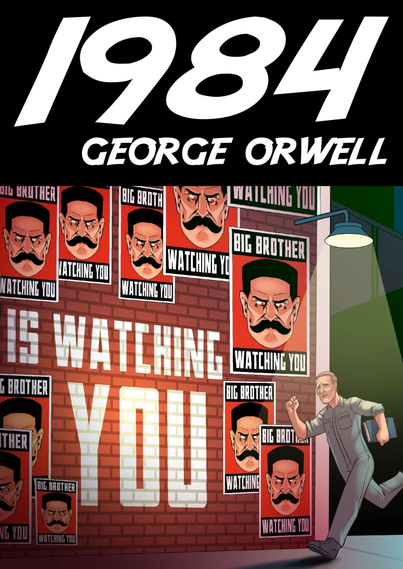 Portada: 1984 (Nineteen Eighty Four by George Orwell)