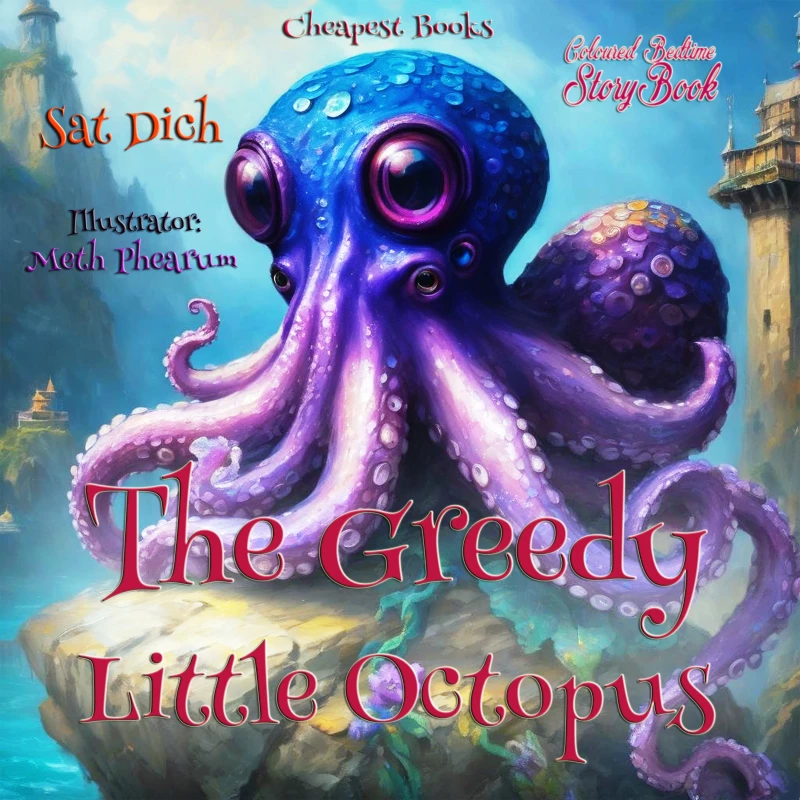 Portada: The Greedy Little Octopus