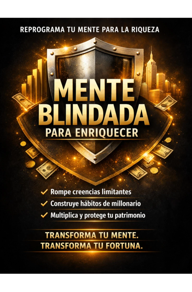 Portada: Mentalidad a prueba de balas para hacerse rico