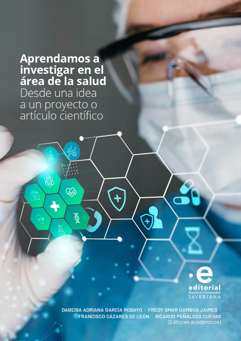 Portada: Aprendamos a investigar en el área de la salud