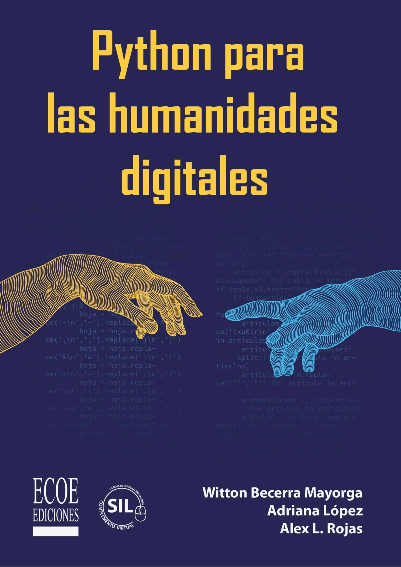 Portada: Python para las humanidades digitales