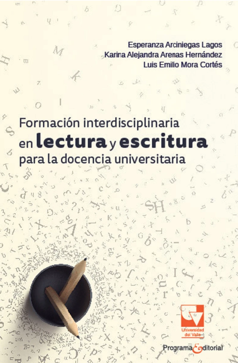 Portada: Formación interdisciplinaria en lectura y escritura para la docencia universitaria