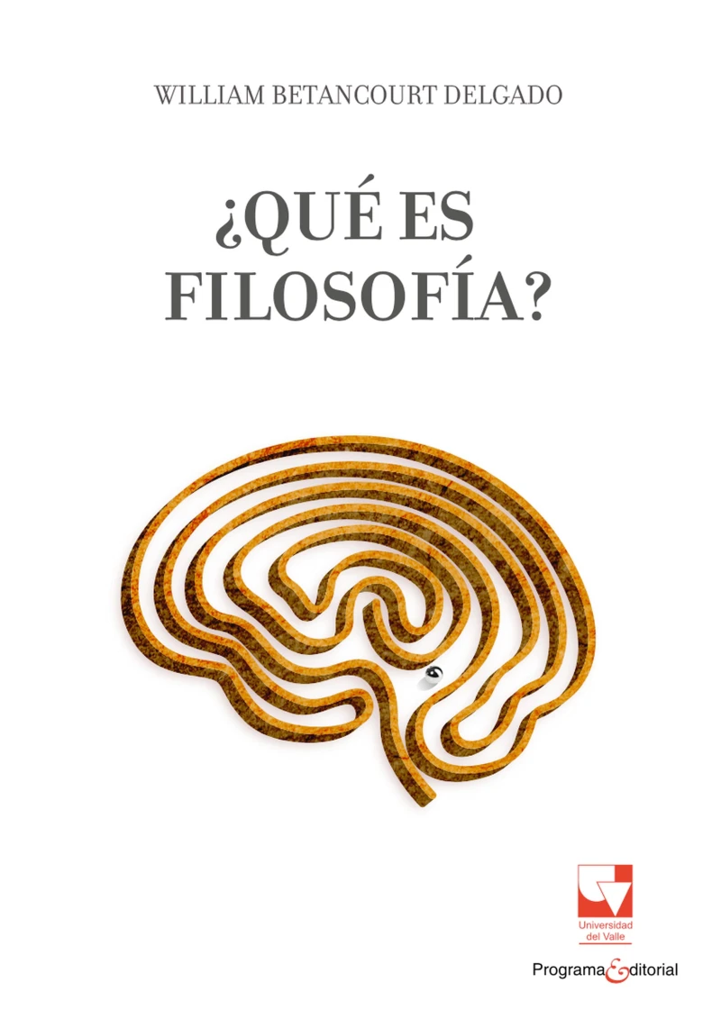Portada: ¿Qué es filosofía?