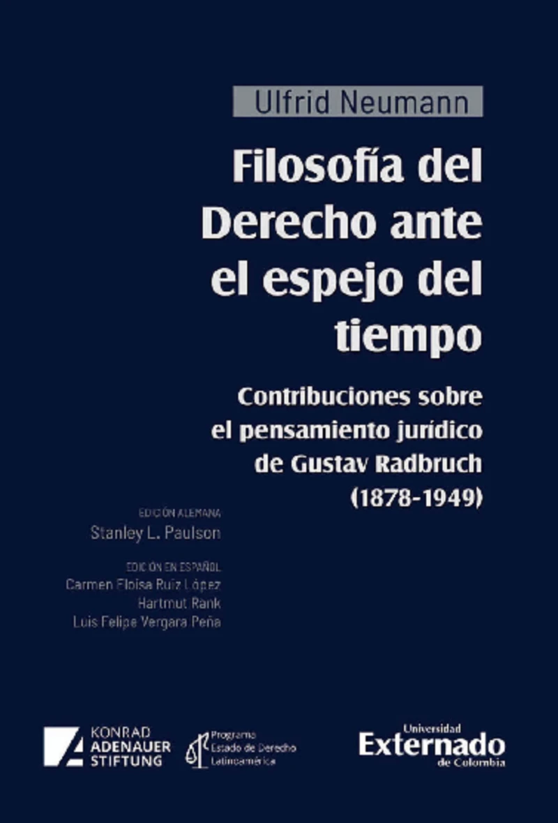 Portada: Filosofía del Derecho ante el espejo del tiempo