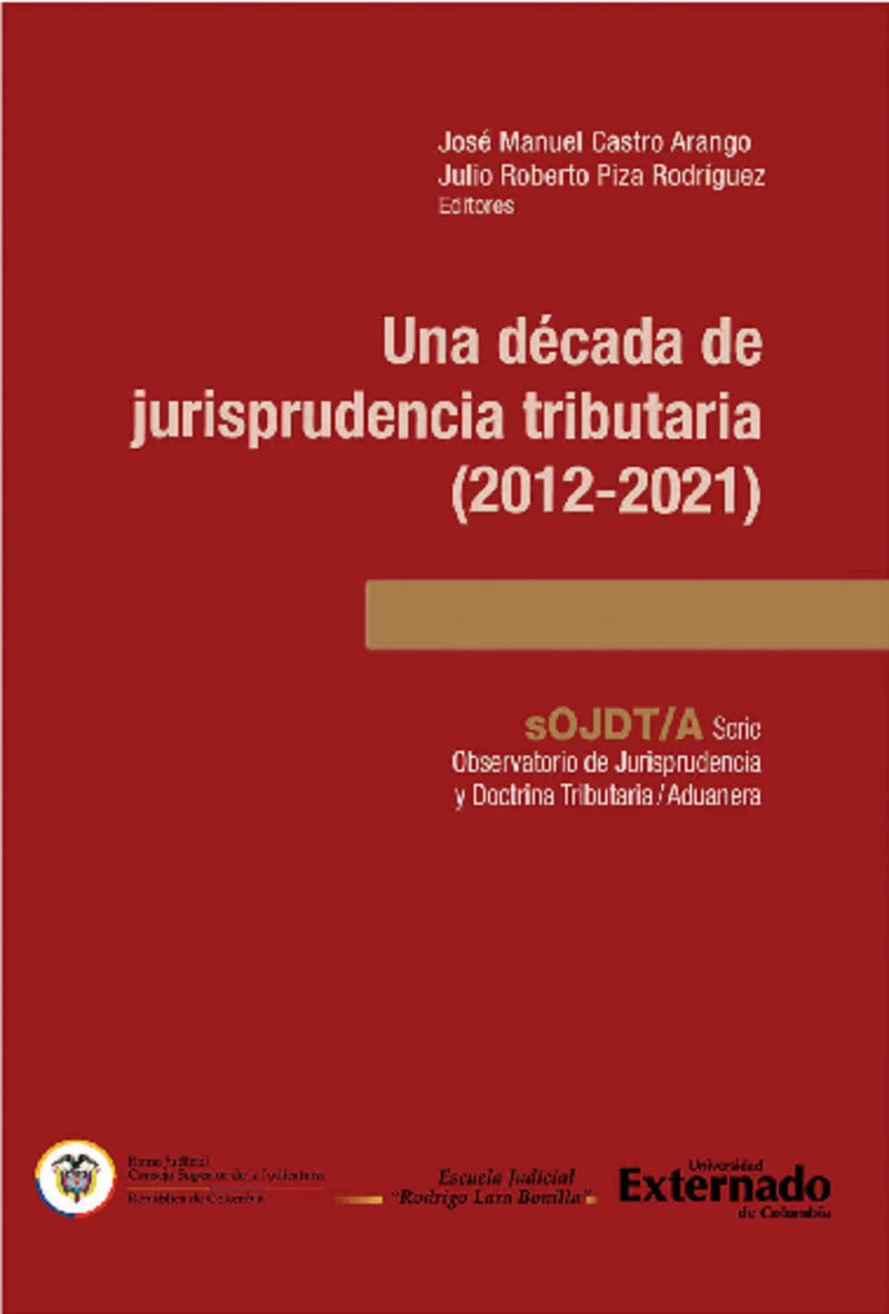 Portada: Una década de jurisprudencia tributaria (2012-2021)