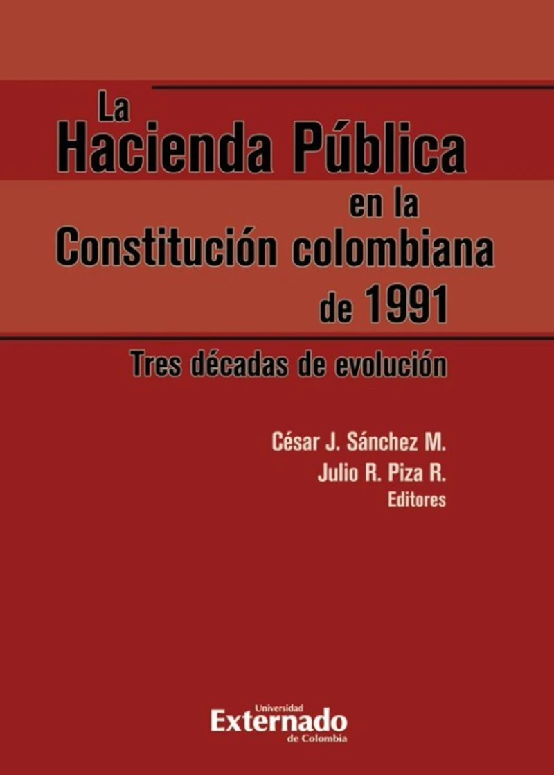 Portada: La Hacienda Pública en la Constitución colombiana de 1991