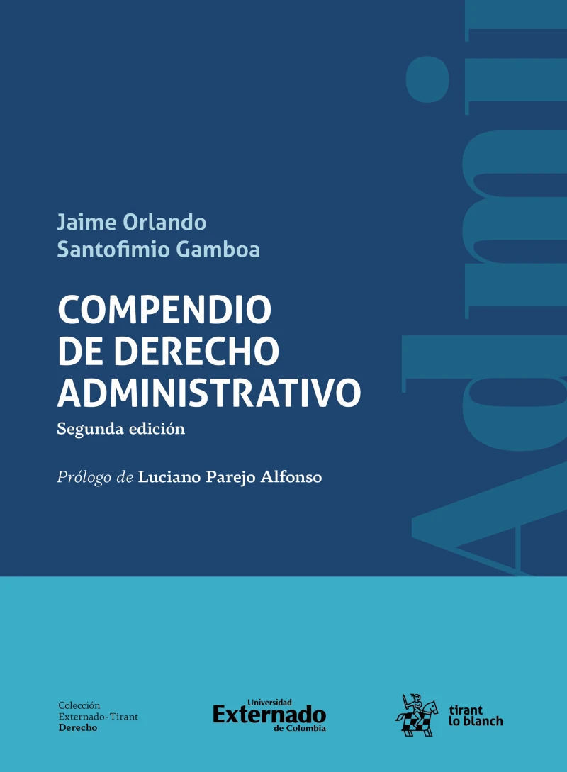 Portada: Compendio de Derecho Administrativo. Segunda edición