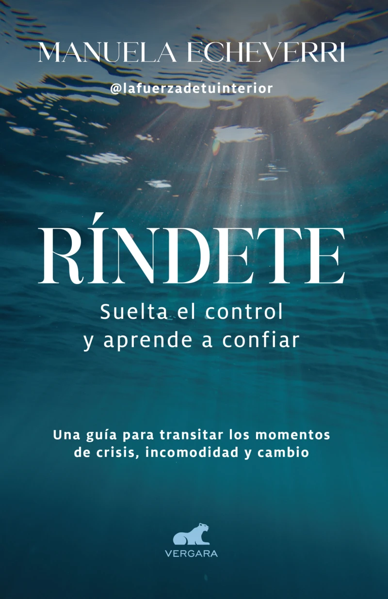 Portada: Ríndete. Suelta el control y aprende a confiar