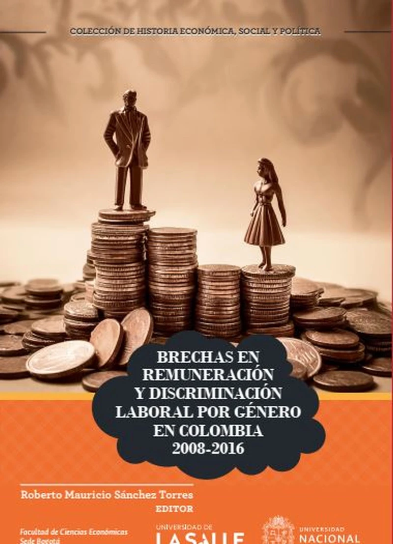Portada: Brechas en remuneración y discriminación laboral por género en Colombia 2008-2016