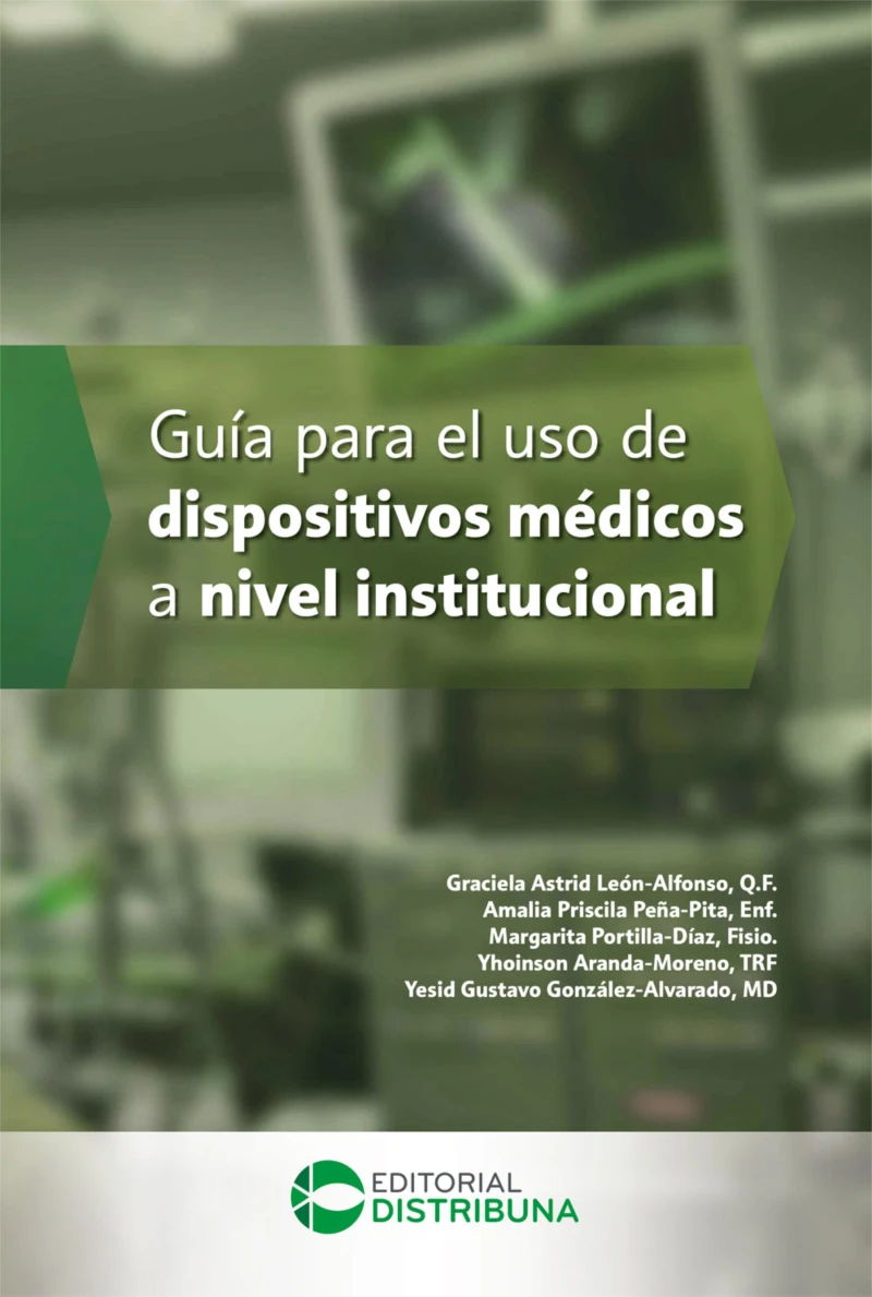 Portada: Guía para el uso de dispositivos médicos a nivel institucional