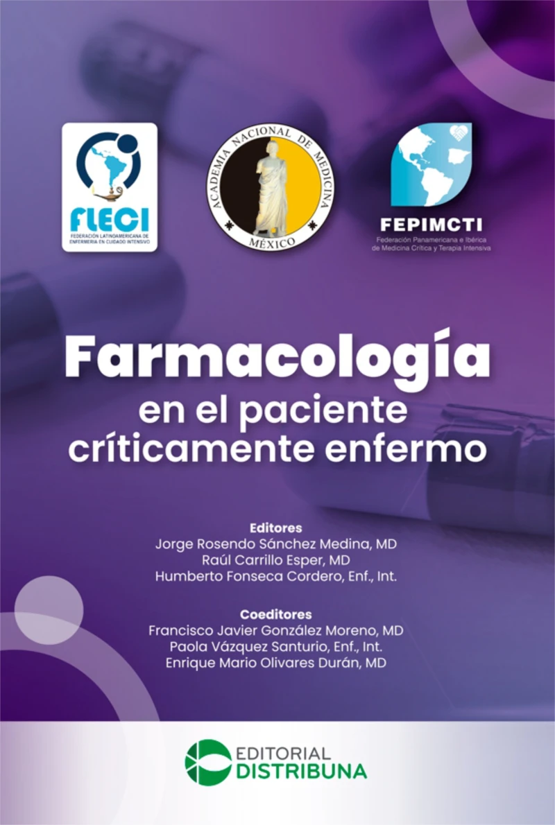 Portada: Farmacología en el paciente críticamente enfermo