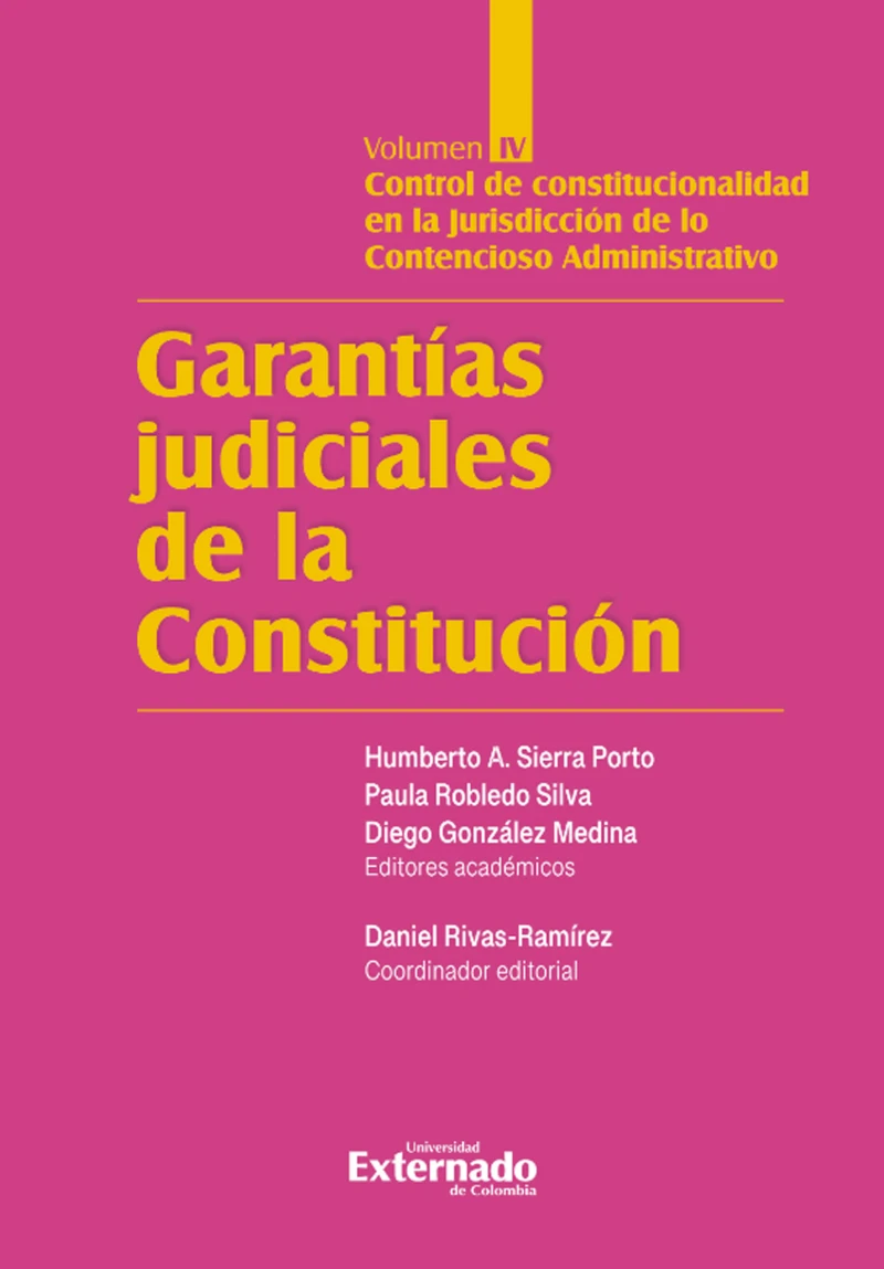Portada: Garantías judiciales de la Constitución Tomo IV