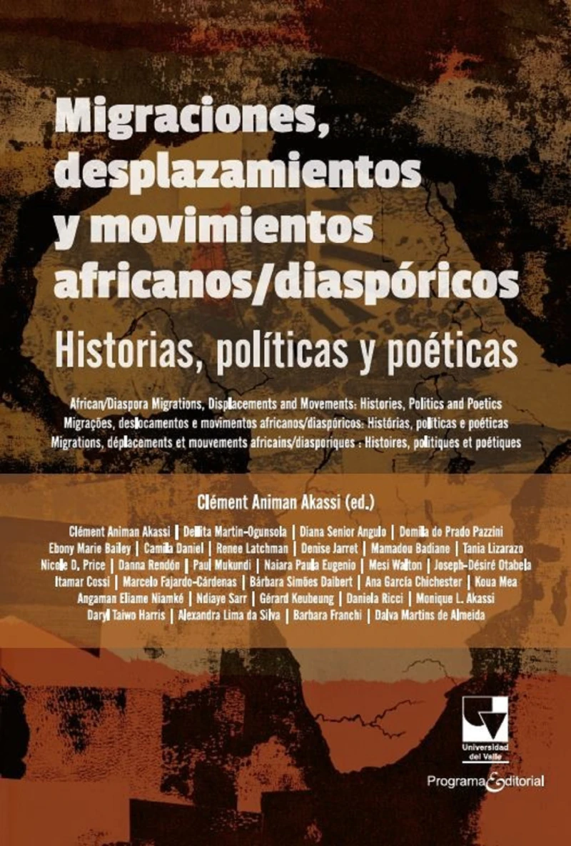 Portada: Migraciones, desplazamientos y movimientos africanos/diaspóricos: Historias, políticas y poéticas