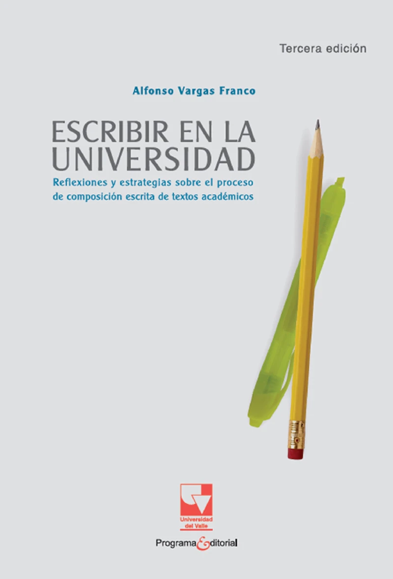 Portada: Escribir en la universidad