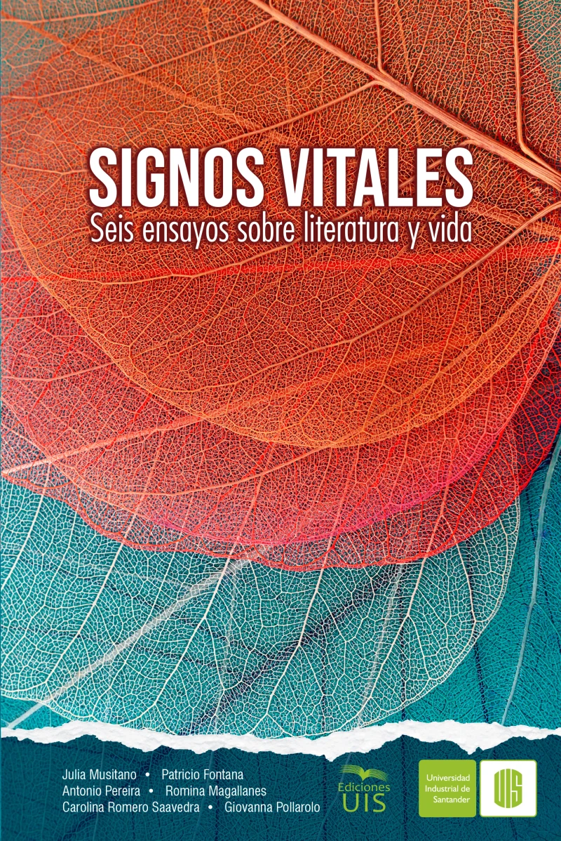 Portada: Signos vitales. Seis ensayos sobre literatura y vida