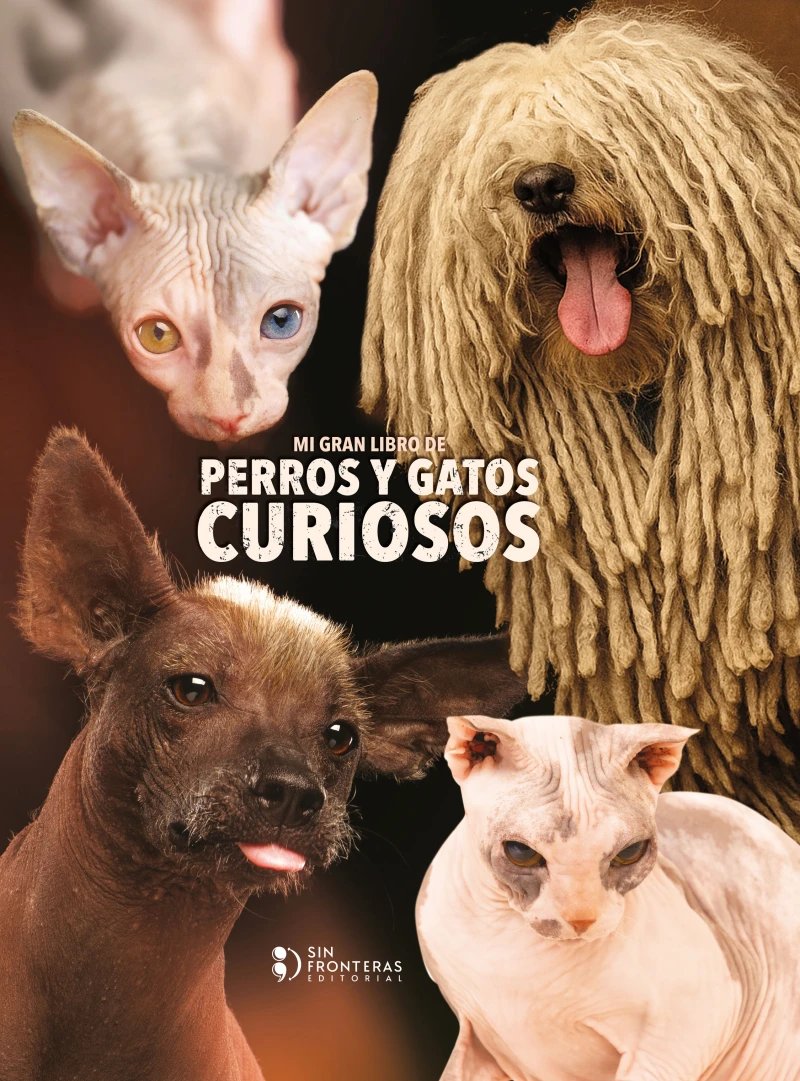 Portada: Mi gran libro de perros y gatos curiosos