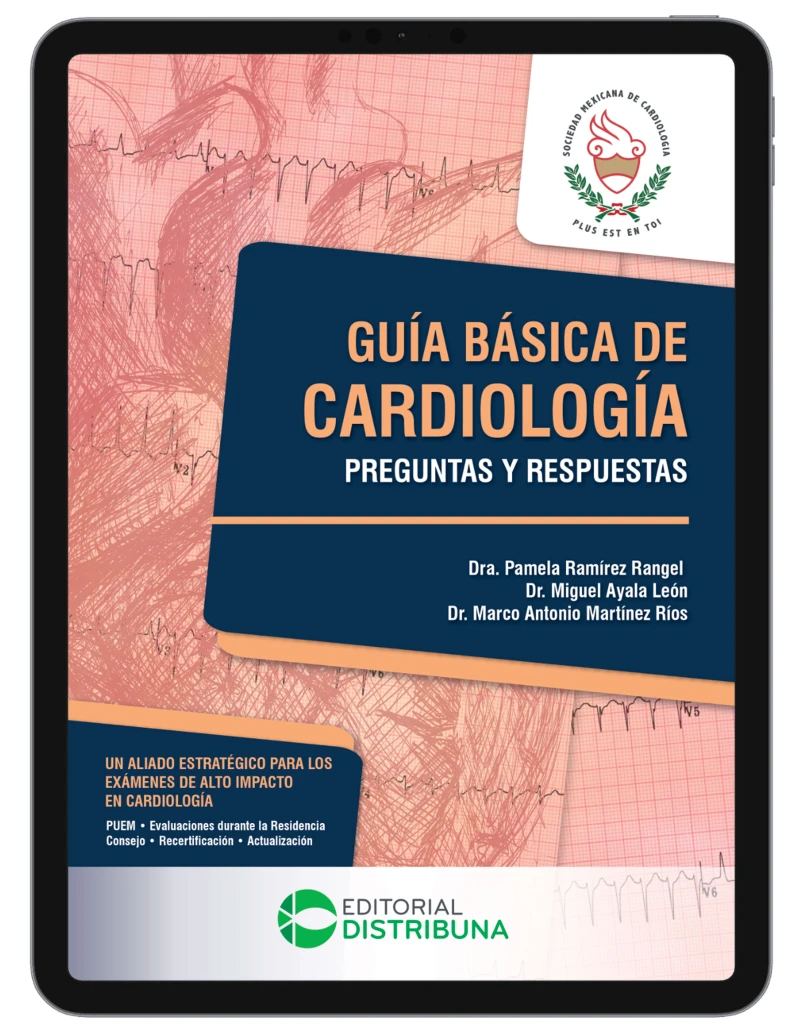 Portada: Guía básica cardiología. Preguntas y respuestas