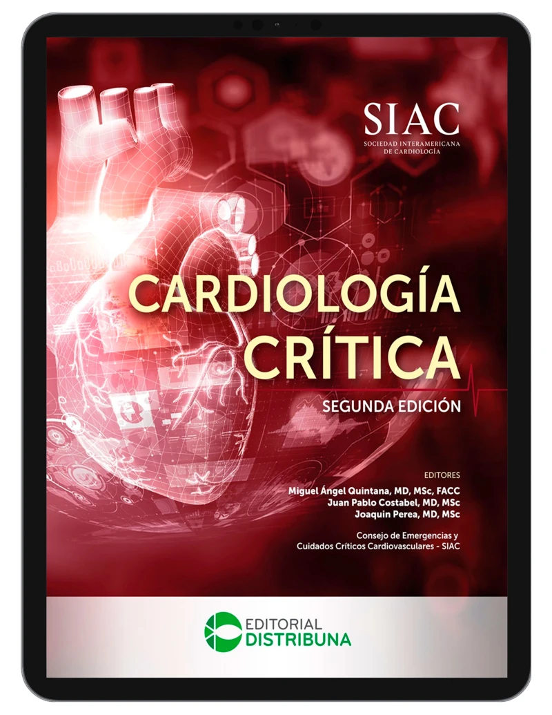 Portada: Cardiología crítica. Segunda edición