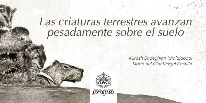 Portada: Las criaturas terrestres avanzan pesadamente sobre el suelo