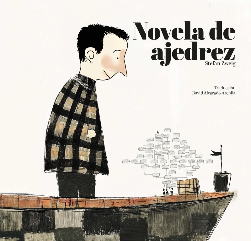 Portada: Novela de ajedrez