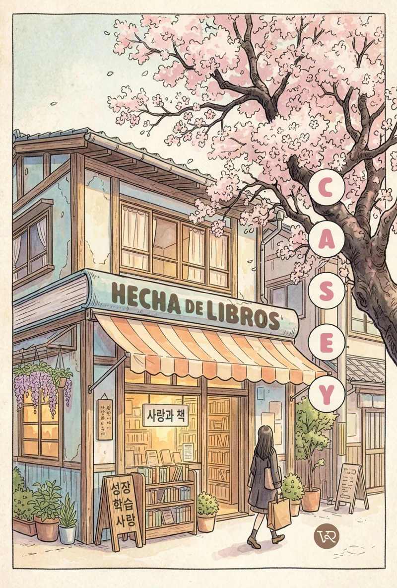 Portada: Hecha de libros