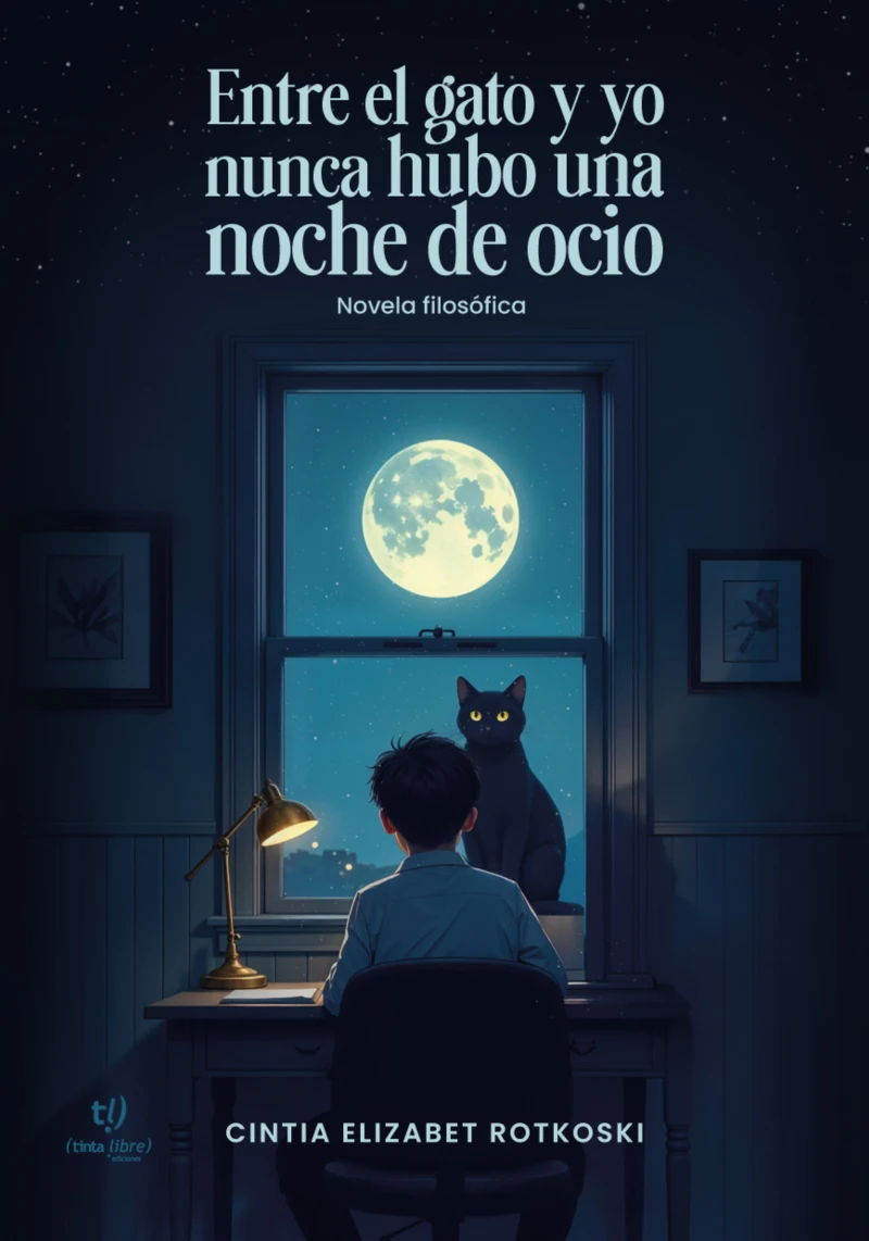 Portada: Entre el gato y yo nunca hubo una noche de ocio