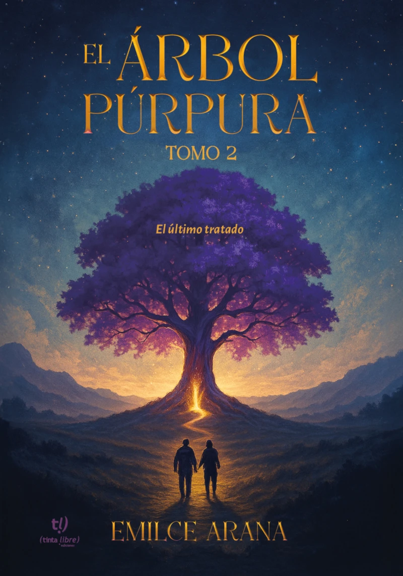 Portada: El árbol púrpura - Tomo 2