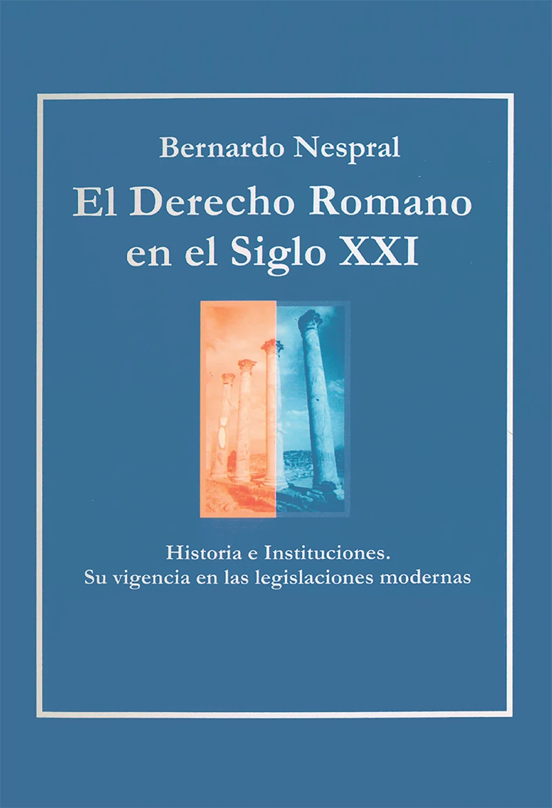 Portada:  El Derecho Romano en el siglo XXI