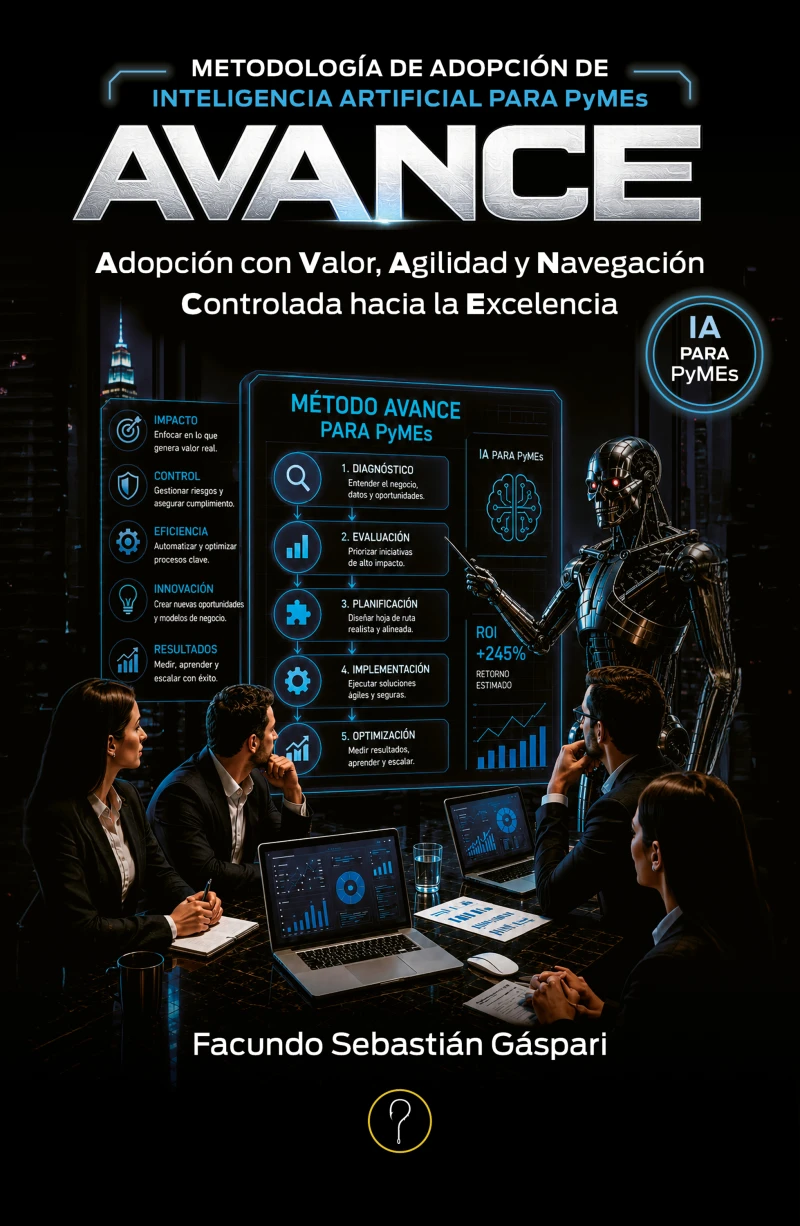 Portada: Metodología de adopción de inteligencia artificial para PyMes AVANCE