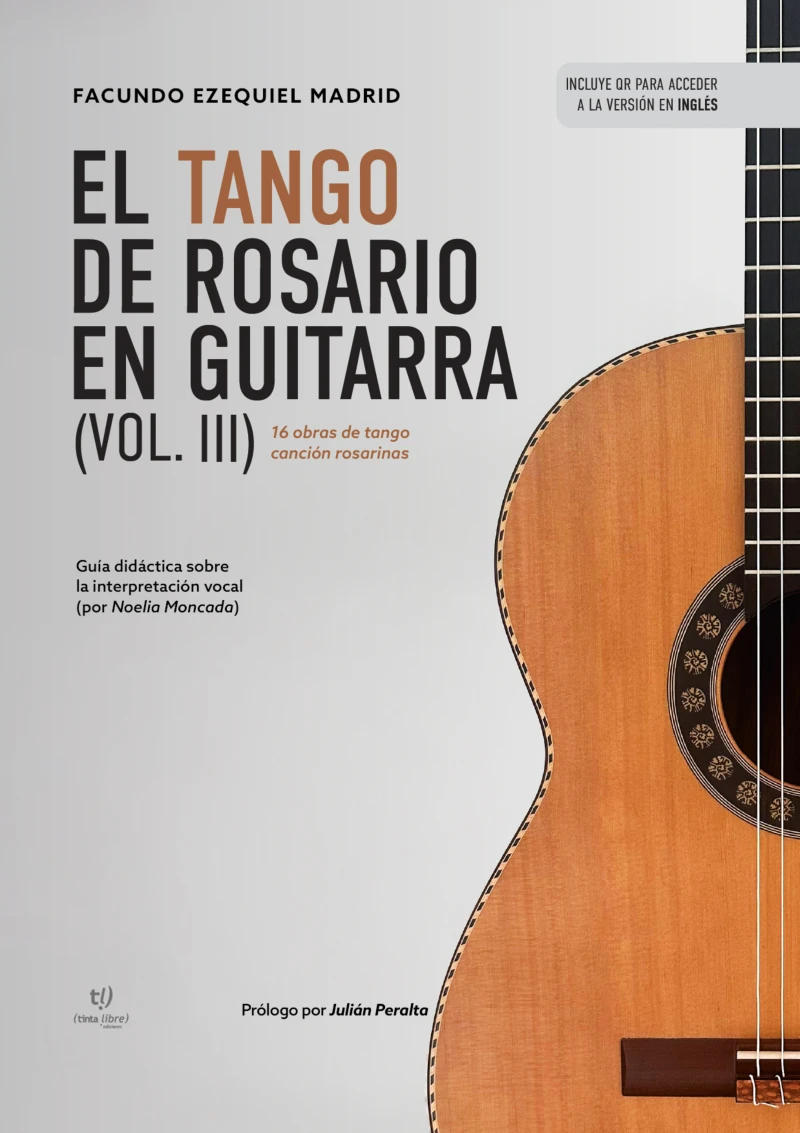 Portada: El tango de Rosario en guitarra Vol. 3