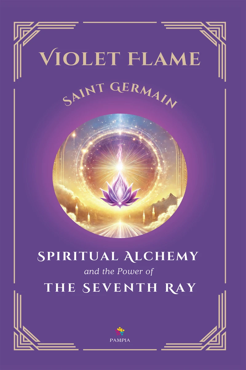 Portada: Violet Flame: Spiritual Alchemy and the Power of the Seventh Ray