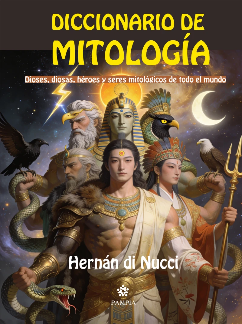 Portada: Diccionario de Mitología