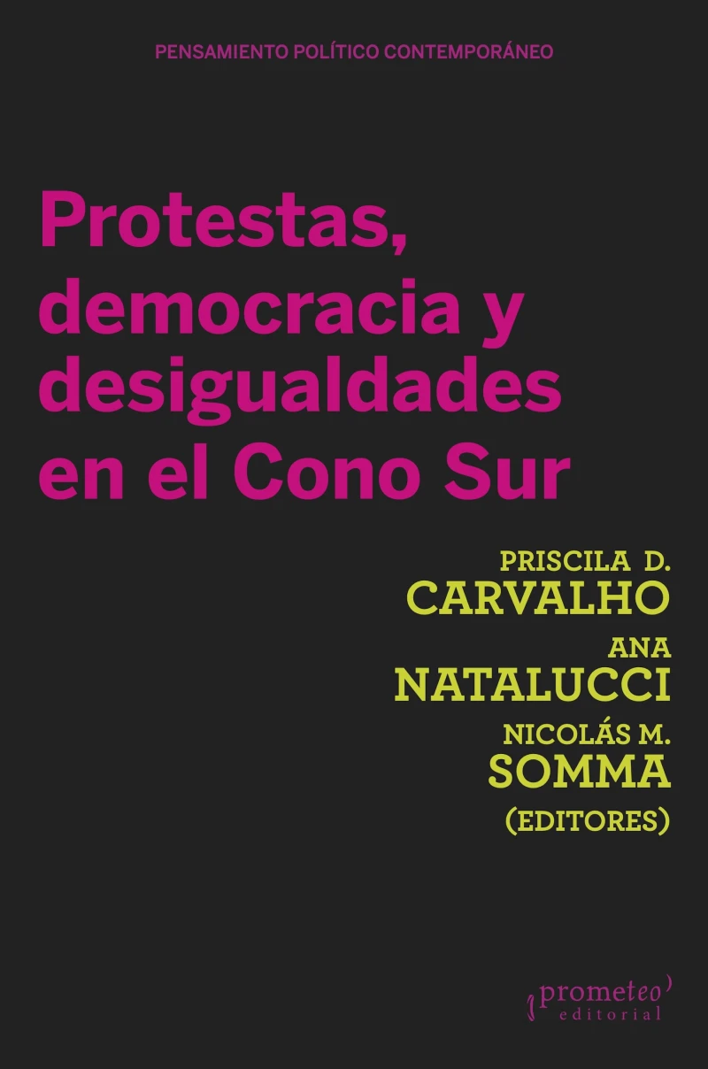 Portada: Protestas, democracias y desigualdades en el Cono sur