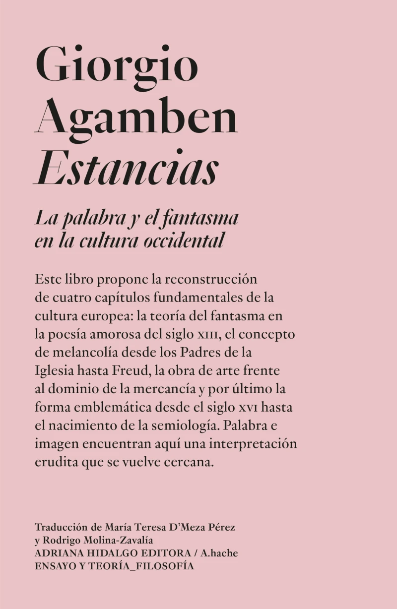 Portada: Estancias