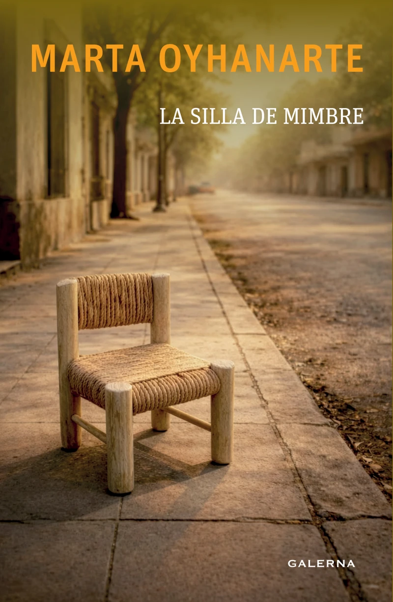 Portada: La silla de mimbre