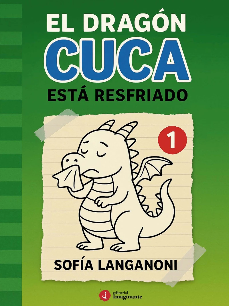 Portada: El dragón Cuca está resfriado