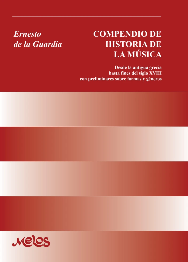 Portada: Compendio de historia de la música