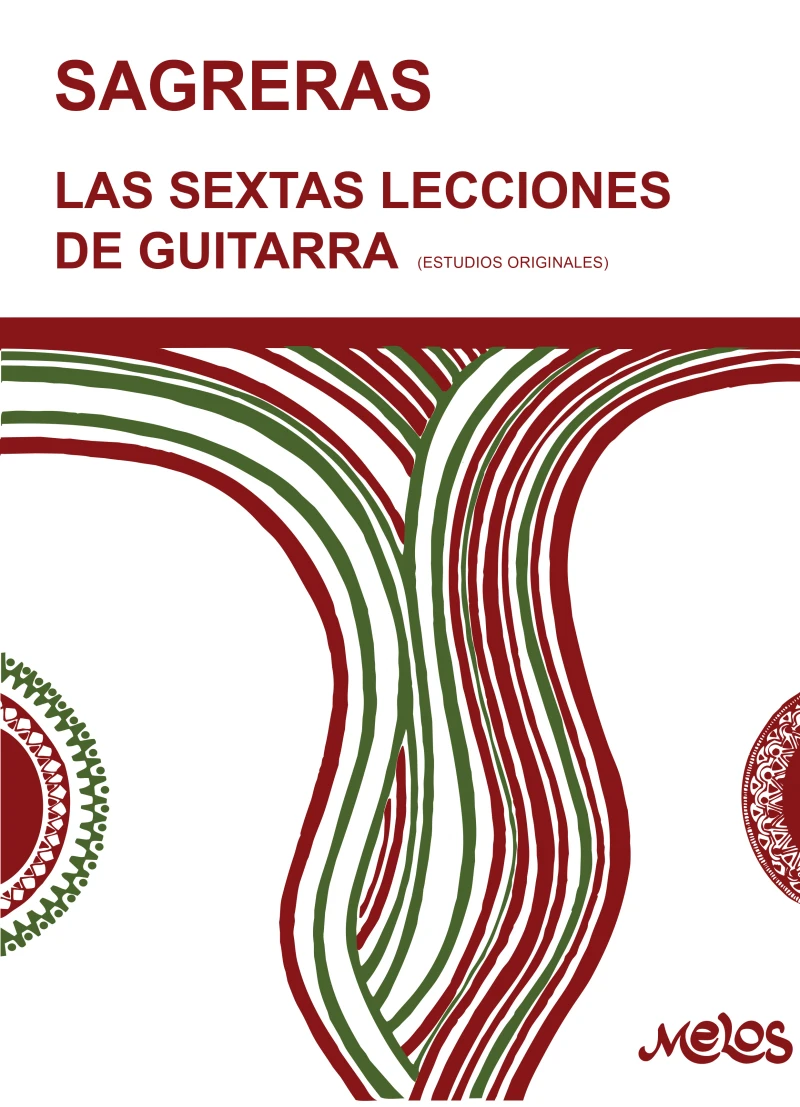 Portada: Sagreras. Las sextas lecciones de guitarra
