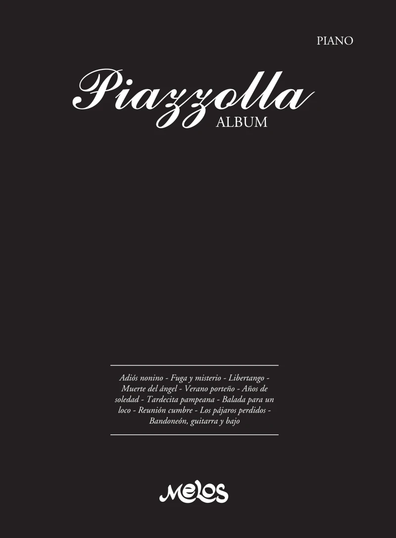 Portada: Piazzolla álbum