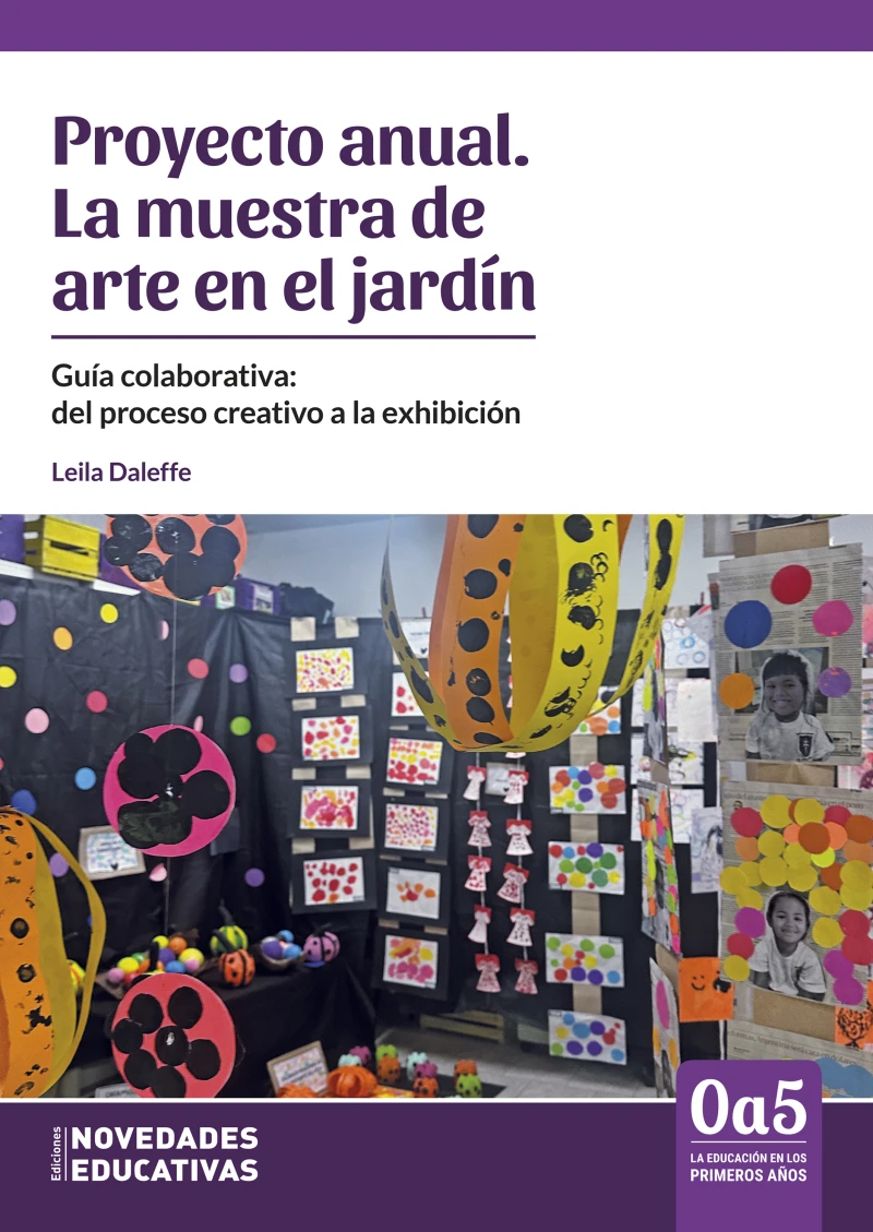 Portada: Proyecto anual. La muestra de arte en el jardín