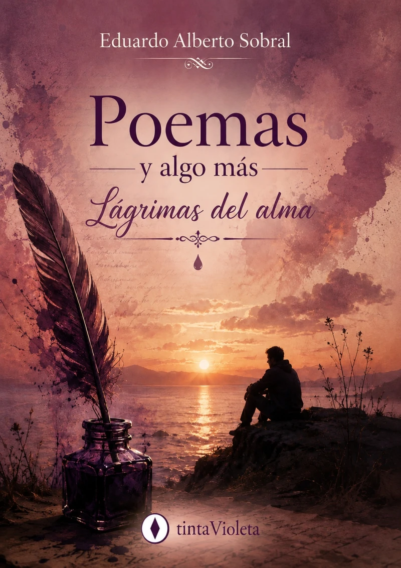 Portada: Poemas y algo más : lágrimas del alma