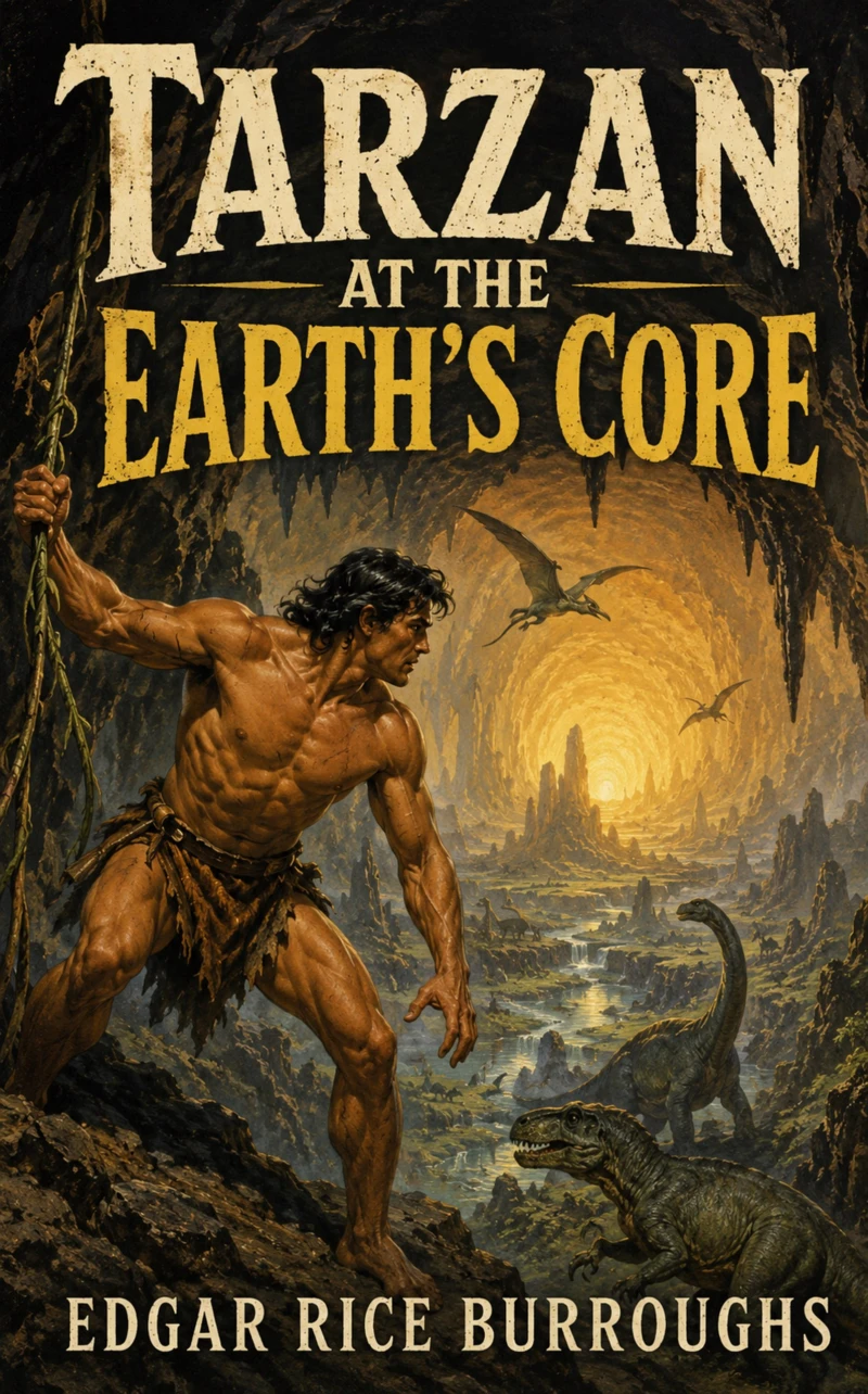 Portada: Tarzan at the Earth's Core