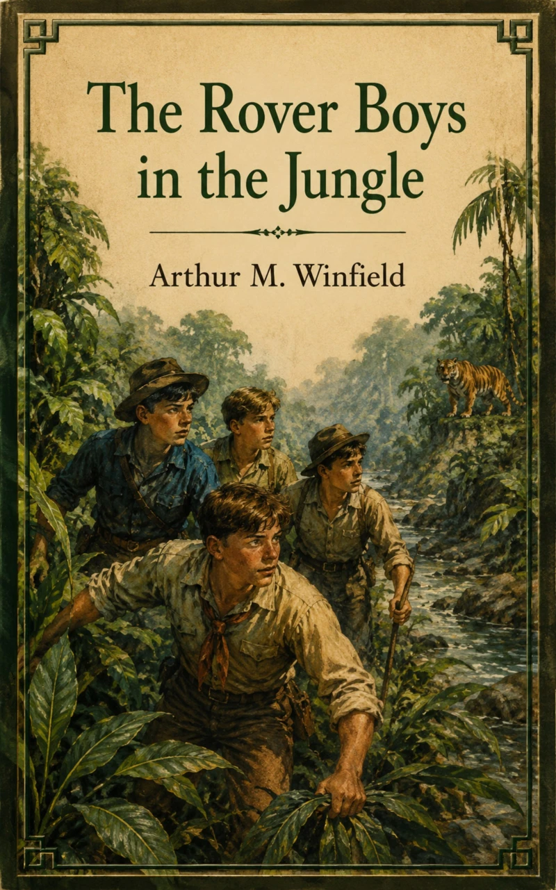 Portada: The Rover Boys in the Jungle