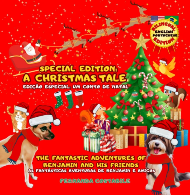 Portada: The Fantastic Adventures Of Benjamin And His Friends: Special Edition - A Christmas Tale