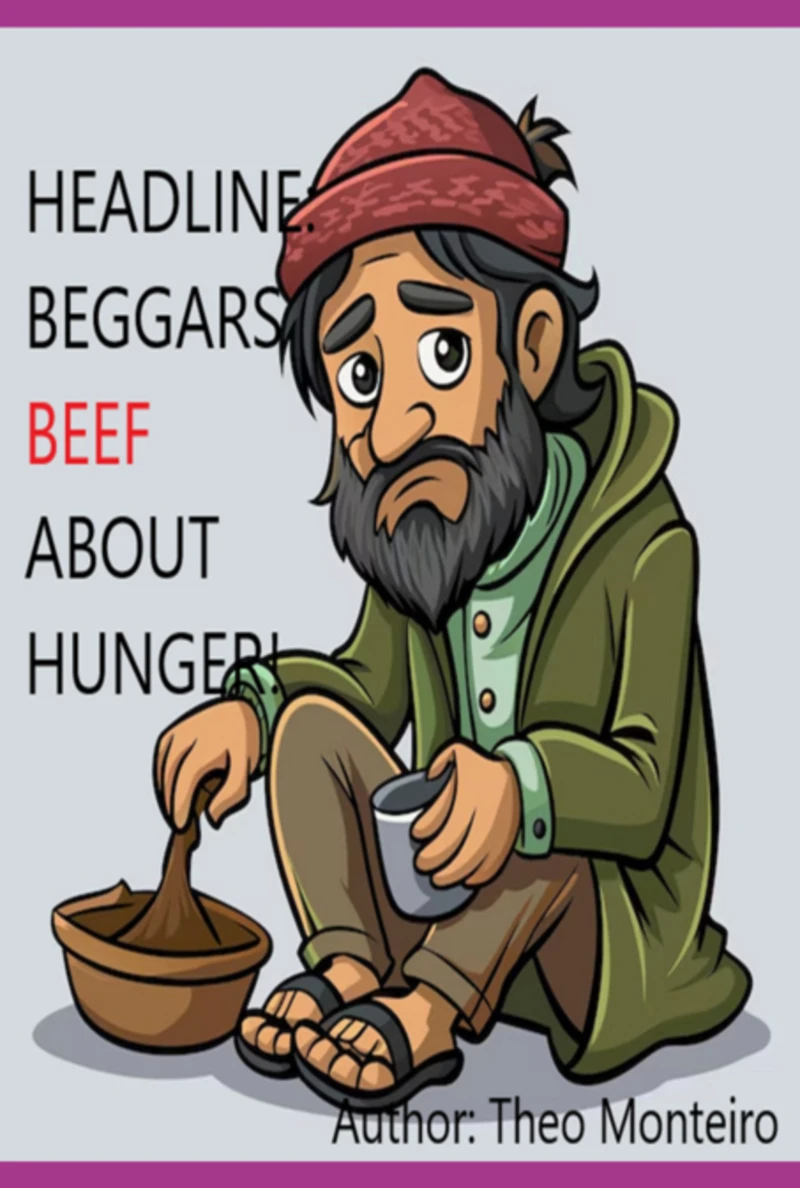 Portada: Headline: Beggars Beef About Hunger