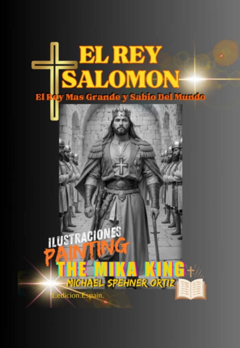 Portada: El Rey Salomon El Rey Mas Grande Y Sabio Del Mundo: El Rey Salomon,ilustraciones The Mika King