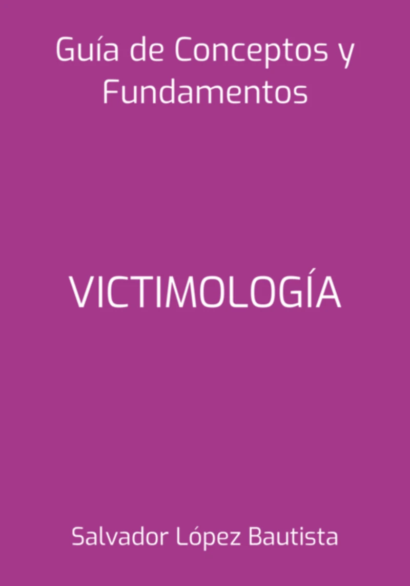 Portada: Victimología