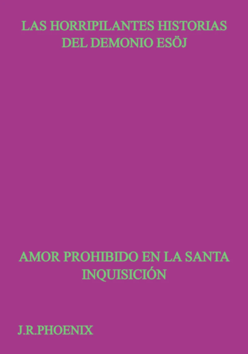 Portada: Las Horripilantes Historias Del Demonio Esöj