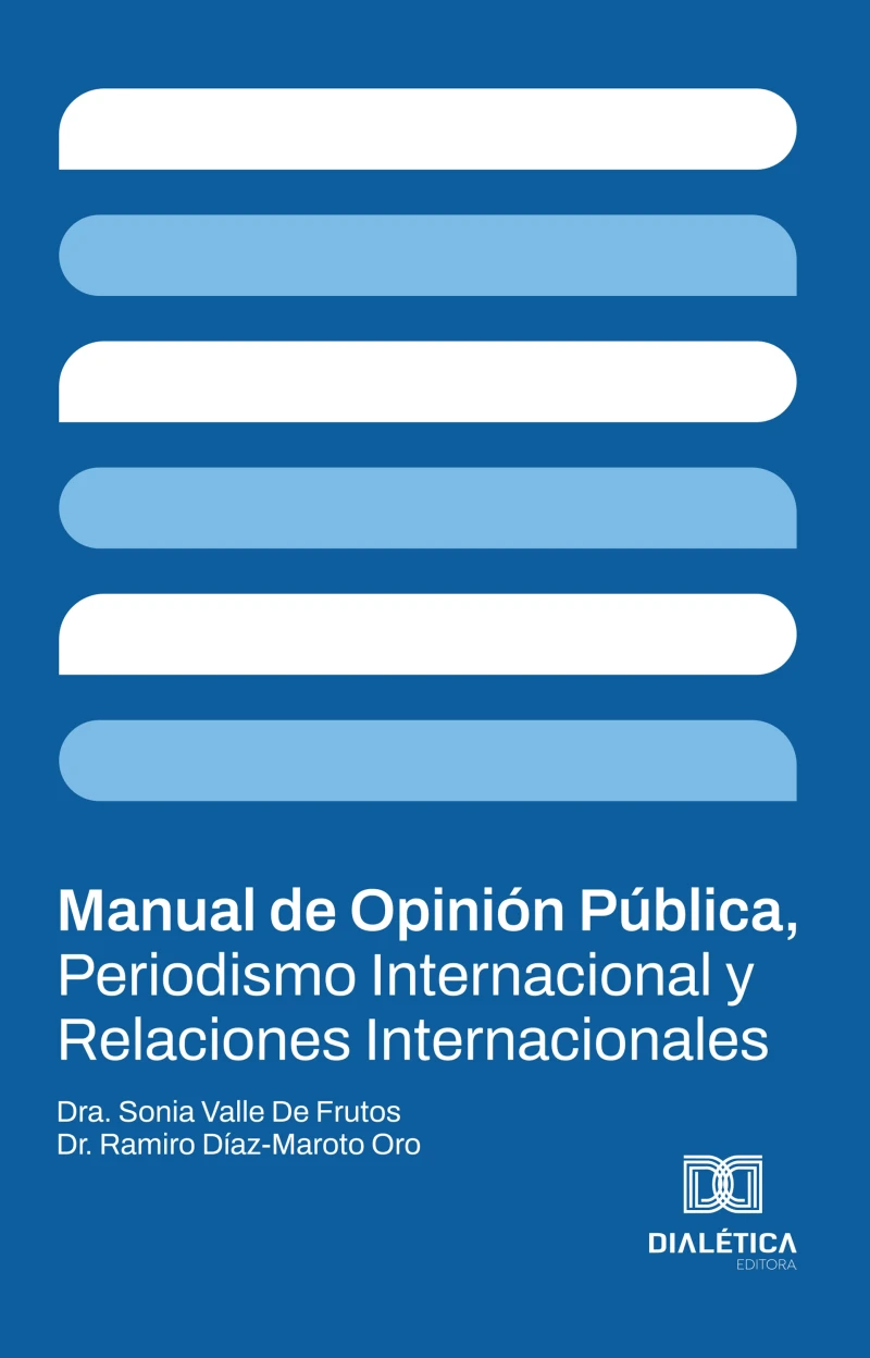 Portada: Manual de Opinión Pública, Periodismo Internacional y Relaciones Internacionales